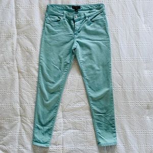 Banana Republic Skinny Jeans, Robins Egg